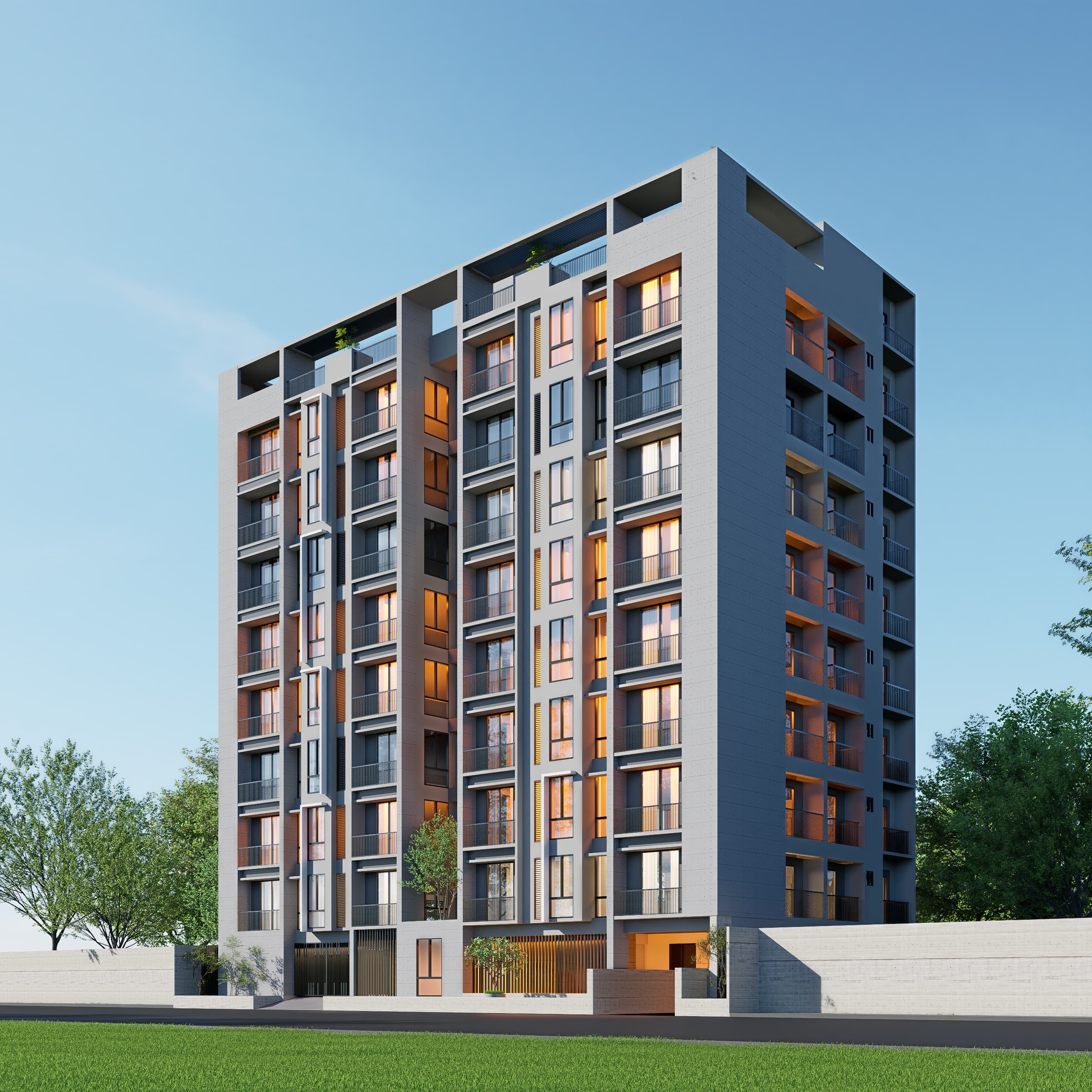 আলাইনা টাওয়ার ৩ দক্ষিণ পাশ